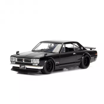 Jada Fast & Furious 1971 Nissan Skyline 2000 GT-R 1:24 modellino die-cast argento