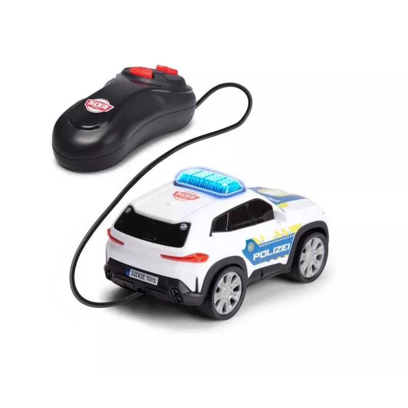 Dickie BMW XM Police Racer 203712034, con cavo