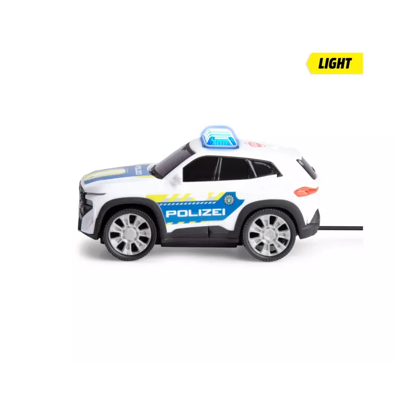 Dickie BMW XM Police Racer 203712034, con cavo