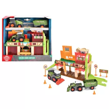 Dickie Micro Farm Station 3 veicoli Fendt 203733003