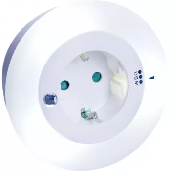 REV luce notturna LED con presa cambio colore e interruttore crepuscolare