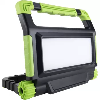 Faro da lavoro LED a batteria REV Spot verde 50W con stativo