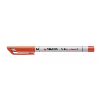 Pennarello per lavagna luminosa STABILO OHPen Universal rosso idrosolubile M (Medium) 1 pezzo