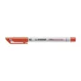 Pennarello per lavagna luminosa STABILO OHPen Universal rosso idrosolubile M (Medium) 1 pezzo