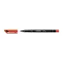 Pennarello indelebile STABILO OHPen Universal - confezione da 10 - rosso