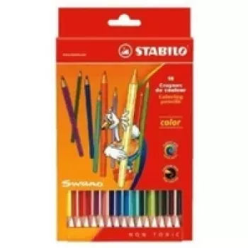 Matite colorate STABILO Color - 18 pezzi