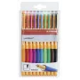 STABILO PointVisco penna gel - multicolore - 0,5 mm - confezione da 10