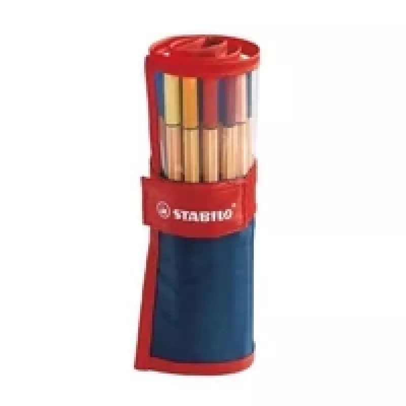 STABILO Point 88 fineliner 0,4 mm - 20 colori vivaci