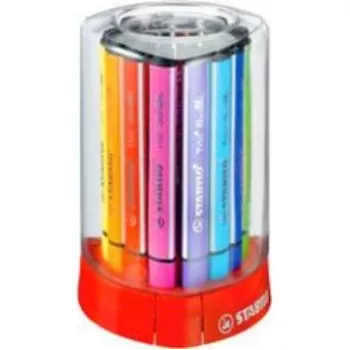 STABILO Trio Scribbi pennarello a fibra - 2 mm - confezione da 12 - colori assortiti