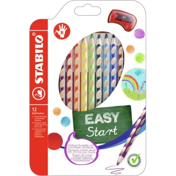 STABILO EASYcolors matite colorate - 12 pezzi