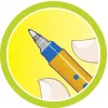STABILO Worker penna roller - multicolore - inchiostro blu - 0,5 mm - confezione da 10