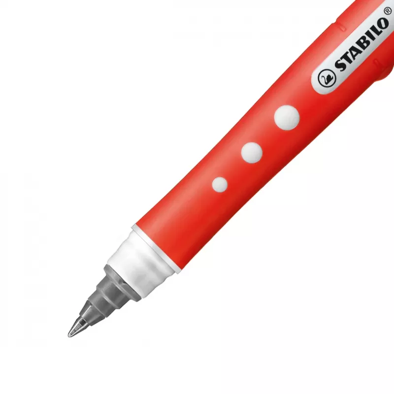 STABILO worker colorful penna roller - rosso - 0,5 mm - ambidestra - confezione da 10