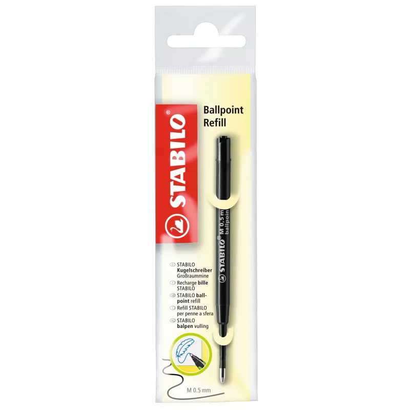 STABILO COM4ball penna a sfera - nero - 1 pezzo
