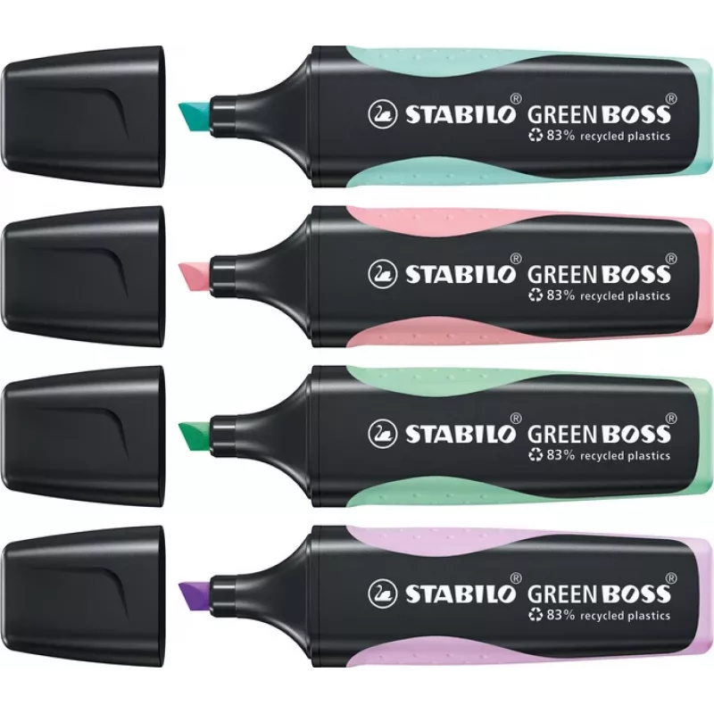 STABILO GREEN BOSS evidenziatore arancione 2-5 mm punta a scalpello 1 pezzo