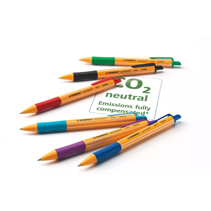 STABILO pointball 6030/36 penna a sfera, verde