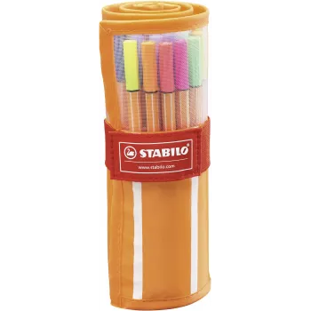 STABILO point 88 fineliner set - 20 colori diversi, 0,4 mm