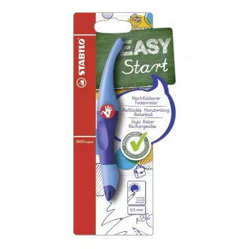 STABILO EASYoriginal penna roller - blu - destrimani - blister - 1 pezzo