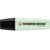 STABILO BOSS ORIGINAL evidenziatore - verde menta - punta a scalpello - 2 mm / 5 mm - inchiostro a base d'acqua - 1 pezzo