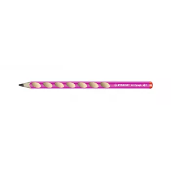 STABILO EASYgraph S matita in grafite HB rosa ergonomica triangolare destrimani 1 pezzo