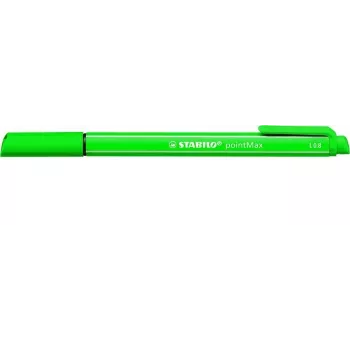 STABILO pointMax pennarello fineliner verde 0,8 mm punta in fibra di nylon inchiostro a base acqua