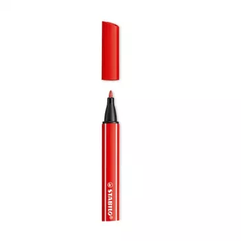 STABILO pointMAX pennarello fineliner - rosso - 0,8 mm - medio - inchiostro a base acqua - punta in fibra di nylon