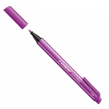 STABILO pointMax pennarello - viola - medio 0,8 mm - tondo - inchiostro a base acqua - punta in fibra di nylon