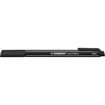 STABILO pointMax set di pennarelli fineliner - 0,8 mm - 12 colori diversi