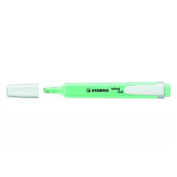 STABILO 275/116-8 evidenziatore, verde menta, punta a scalpello, 1 pezzo