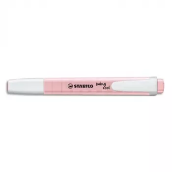STABILO Swing Cool Pastel evidenziatore - rosa pastello - 1 pezzo - punta a scalpello - spessore tratto 1-4 mm
