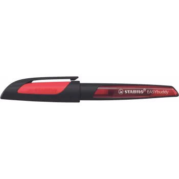 STABILO EASYbuddy penna stilografica nero/rosso M (medio)