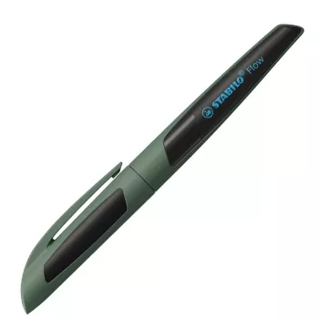 STABILO Flow Sporty penna stilografica pennino M nero/verde oliva