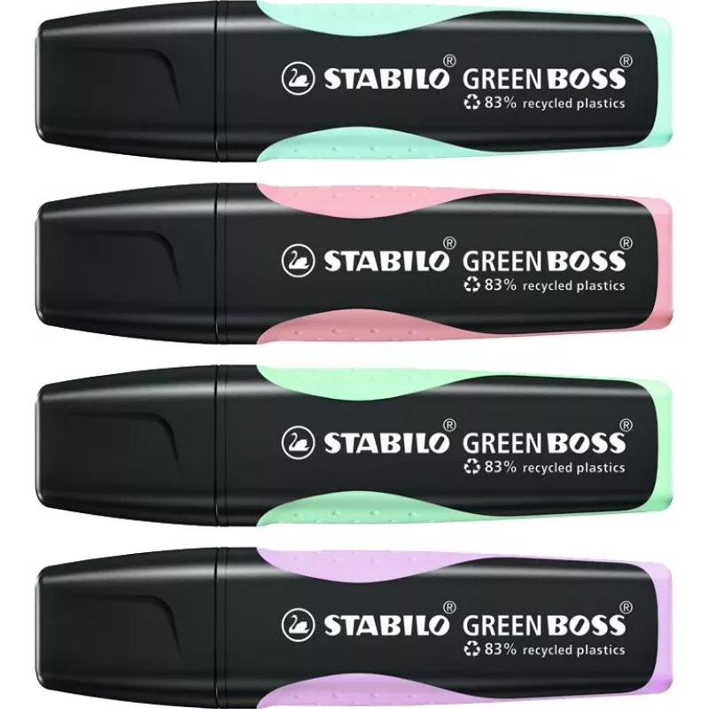 STABILO GREEN BOSS Pastel evidenziatore - lilla - punta a scalpello - spessore tratto 2-5 mm - fusto in plastica
