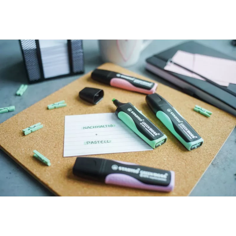 STABILO GREEN BOSS Pastel evidenziatore - lilla - punta a scalpello - spessore tratto 2-5 mm - fusto in plastica