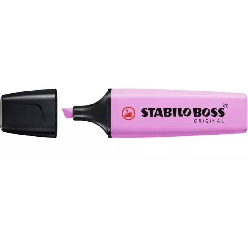 STABILO Boss Original Pastel evidenziatore - Frozen Fuchsia - punta a scalpello - 1 pezzo