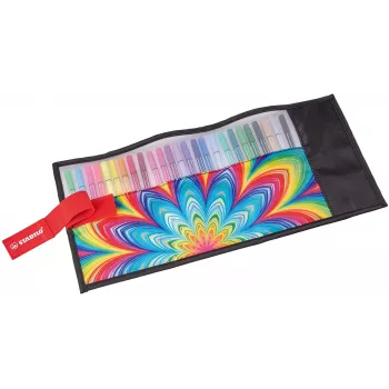 STABILO Pen 68 ARTY set di pennarelli, 25 pezzi, vari colori