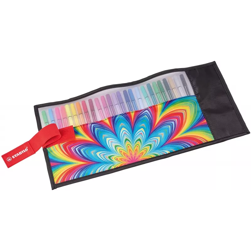 STABILO Pen 68 ARTY set di pennarelli, 25 pezzi, vari colori