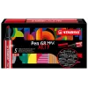 STABILO Pen 68 MAX verde pennarello con punta a scalpello