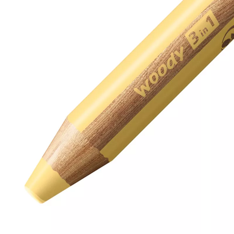 STABILO woody 3 in 1 giallo pastello matita multifunzione