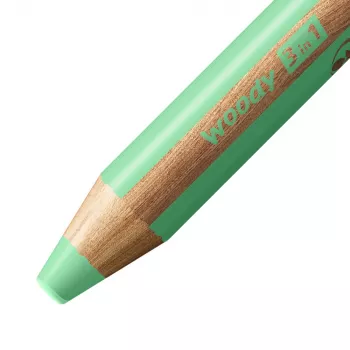 STABILO woody 3 in 1 verde pastello matita multiuso