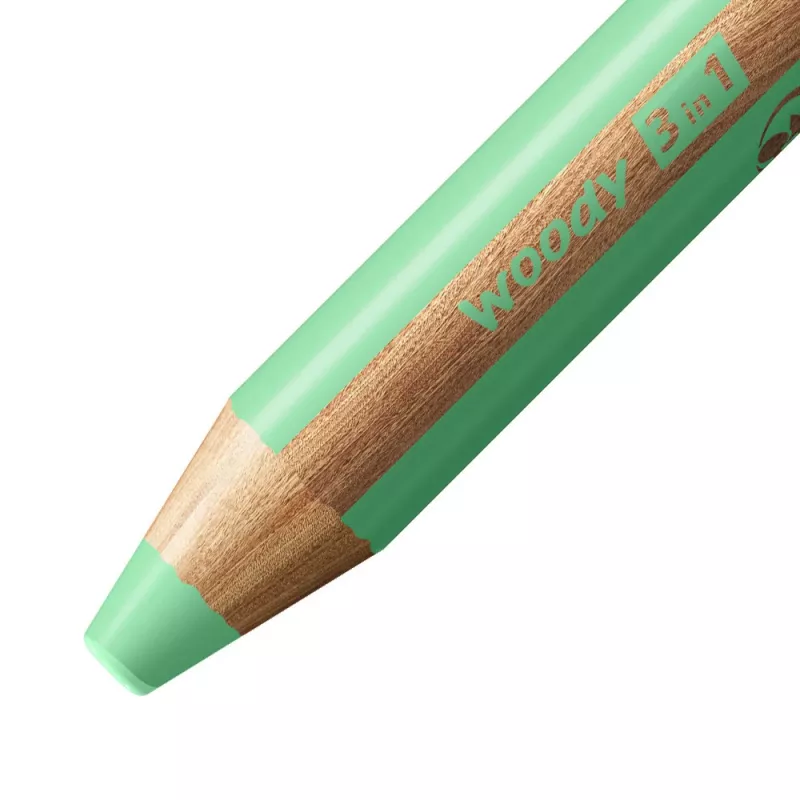 STABILO woody 3 in 1 verde pastello matita multiuso
