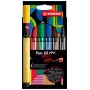 STABILO Pen 68 MAX confezione da 6 Arty Edition pennarelli in feltro con punta a scalpello