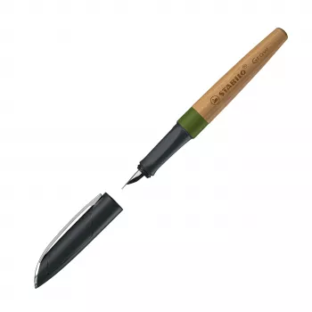 STABILO Climate Neutral penna stilografica Grow - verde muschio/quercia