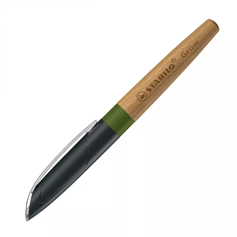 STABILO Climate Neutral penna stilografica Grow - verde muschio/quercia