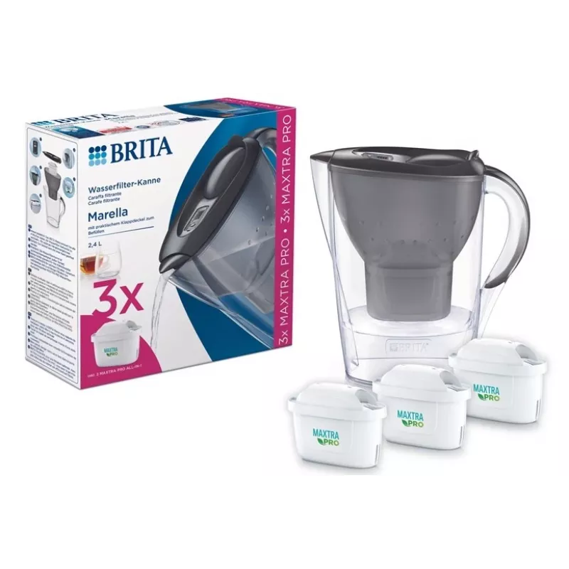 Brita Marella caraffa filtrante manuale 2,4 L blu