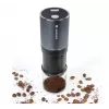 Zassenhaus Mini Master macinacaffè USB, macinatura conica in ceramica, ricaricabile, nero/argento