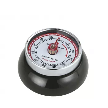 Zassenhaus Timer Speed Black timer da cucina meccanico 60 minuti