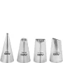 GEFU TREPPO 2.0 tagliaverdure a cubetti e bastoncini 13761, nero/argento