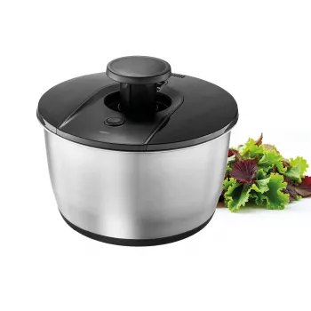 GEFU PUSH IT Centrifuga per insalata in acciaio inox