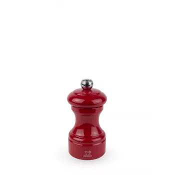 Peugeot Bistro macinapepe 10 cm passion red legno di faggio laccato