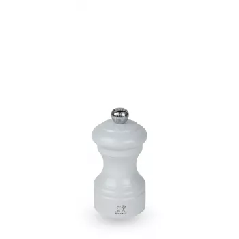 Peugeot Bistro macinapepe 10 cm grigio madreperla legno di faggio laccato